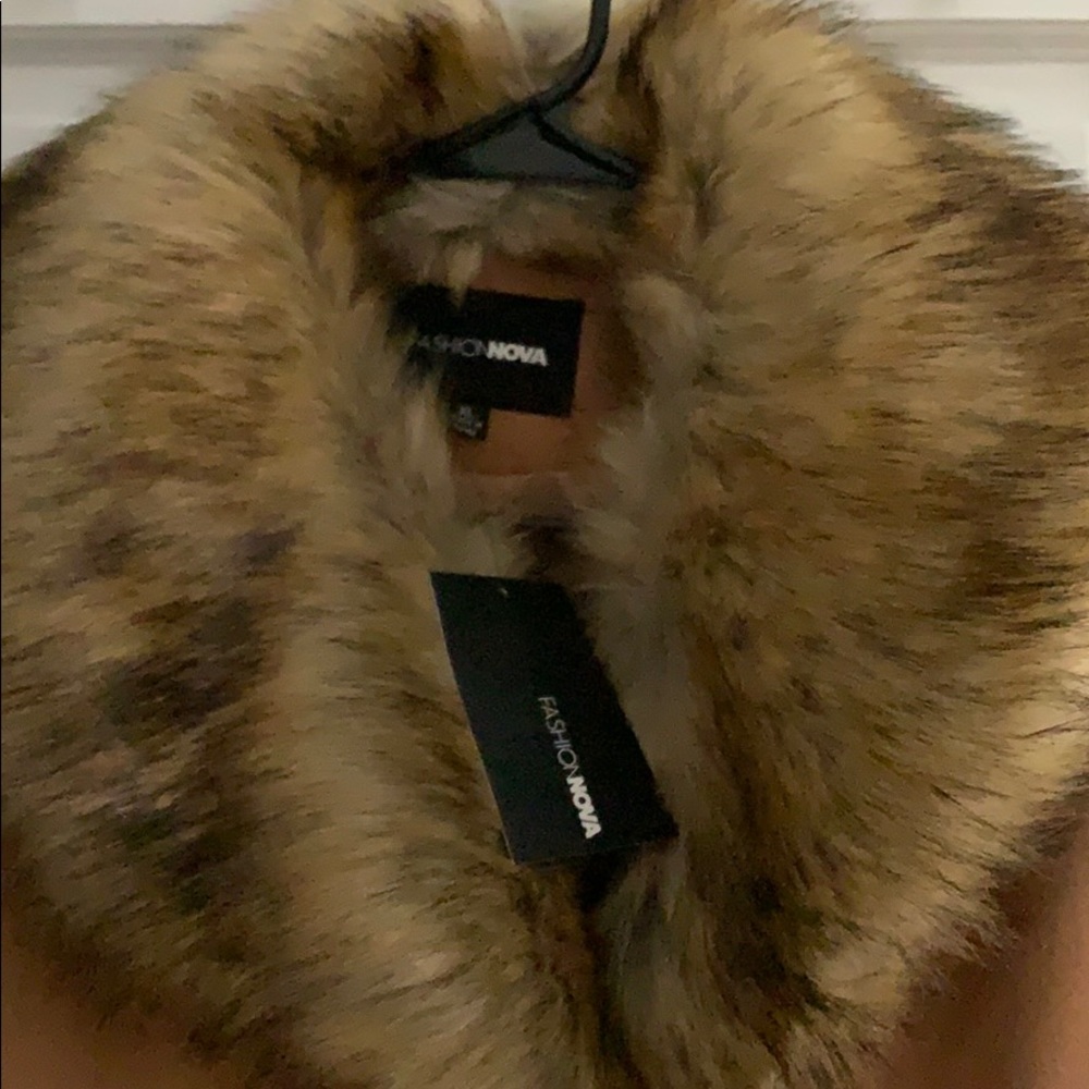 Faux Fur Lined Jacket - Picture 2 of 3